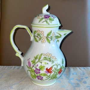 Tiffany Ceramic Pitcher with lid